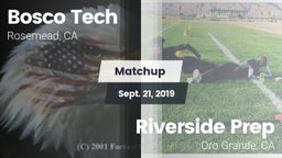 Matchup: Bosco Tech vs. Riverside Prep  2019