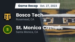 Recap: Bosco Tech  vs. St. Monica Catholic  2023