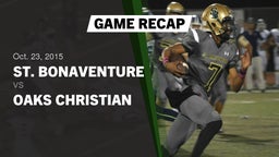 Recap: St. Bonaventure  vs. Oaks Christian  2015