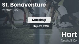 Matchup: St. Bonaventure vs. Hart  2016
