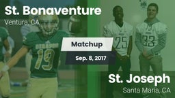 Matchup: St. Bonaventure vs. St. Joseph  2017