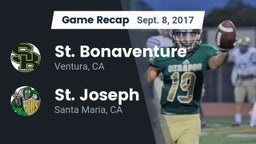 Recap: St. Bonaventure  vs. St. Joseph  2017