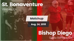 Matchup: St. Bonaventure vs. Bishop Diego  2018