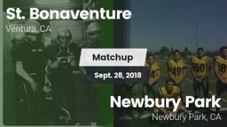 Matchup: St. Bonaventure vs. Newbury Park  2018