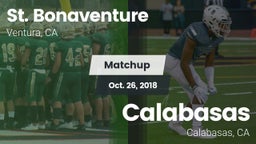 Matchup: St. Bonaventure vs. Calabasas  2018