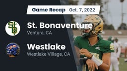 Recap: St. Bonaventure  vs. Westlake  2022