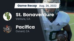 Recap: St. Bonaventure  vs. Pacifica  2022