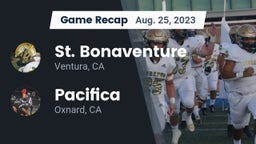 Recap: St. Bonaventure  vs. Pacifica  2023