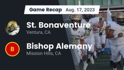 Recap: St. Bonaventure  vs. Bishop Alemany  2023