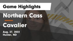 Northern Cass  vs Cavalier Game Highlights - Aug. 27, 2022
