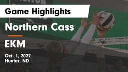 Northern Cass  vs EKM Game Highlights - Oct. 1, 2022