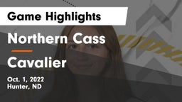Northern Cass  vs Cavalier Game Highlights - Oct. 1, 2022