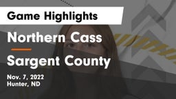 Northern Cass  vs Sargent County Game Highlights - Nov. 7, 2022