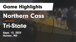 Northern Cass  vs Tri-State  Game Highlights - Sept. 12, 2023