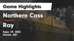 Northern Cass  vs Ray Game Highlights - Sept. 29, 2023