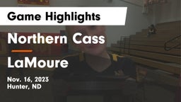 Northern Cass  vs LaMoure Game Highlights - Nov. 16, 2023
