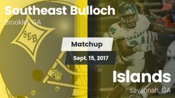 Matchup: Southeast Bulloch vs. Islands  2017