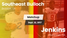 Matchup: Southeast Bulloch vs. Jenkins  2017