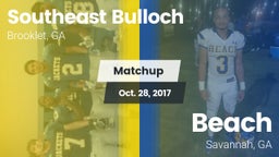 Matchup: Southeast Bulloch vs. Beach  2017
