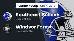 Recap: Southeast Bulloch  vs. Windsor Forest  2019