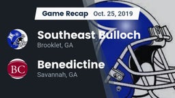Recap: Southeast Bulloch  vs. Benedictine  2019
