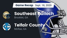 Recap: Southeast Bulloch  vs. Telfair County  2020