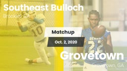 Matchup: Southeast Bulloch vs. Grovetown  2020