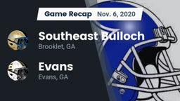 Recap: Southeast Bulloch  vs. Evans  2020