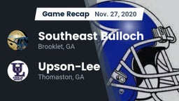 Recap: Southeast Bulloch  vs. Upson-Lee  2020