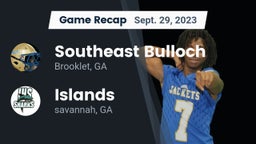 Recap: Southeast Bulloch  vs. Islands  2023