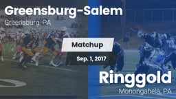Matchup: Greensburg-Salem vs. Ringgold  2017