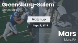 Matchup: Greensburg-Salem vs. Mars  2019