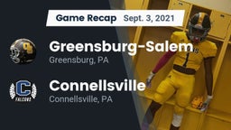 Recap: Greensburg-Salem  vs. Connellsville  2021