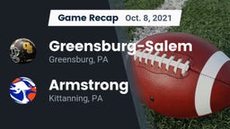 Recap: Greensburg-Salem  vs. Armstrong  2021