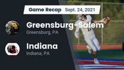 Recap: Greensburg-Salem  vs. Indiana  2021