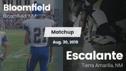 Matchup: Bloomfield High vs. Escalante  2019