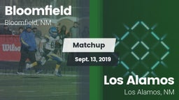 Matchup: Bloomfield High vs. Los Alamos  2019
