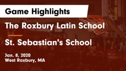 The Roxbury Latin School vs St. Sebastian's School Game Highlights - Jan. 8, 2020