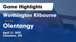 Worthington Kilbourne  vs Olentangy  Game Highlights - April 21, 2022