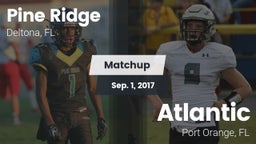 Matchup: Pine Ridge High vs. Atlantic  2017