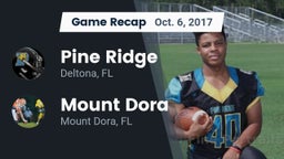 Recap: Pine Ridge  vs. Mount Dora  2017