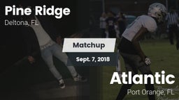 Matchup: Pine Ridge High vs. Atlantic  2018