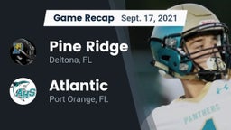 Recap: Pine Ridge  vs. Atlantic  2021