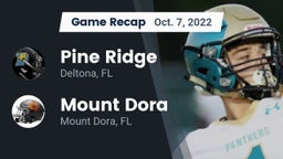 Recap: Pine Ridge  vs. Mount Dora  2022