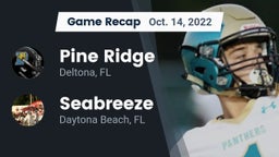 Recap: Pine Ridge  vs. Seabreeze  2022