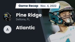 Recap: Pine Ridge  vs. Atlantic 2022