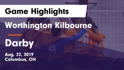 Worthington Kilbourne  vs Darby  Game Highlights - Aug. 22, 2019