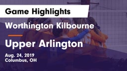 Worthington Kilbourne  vs Upper Arlington  Game Highlights - Aug. 24, 2019