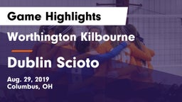 Worthington Kilbourne  vs Dublin Scioto  Game Highlights - Aug. 29, 2019