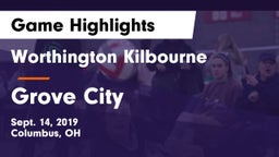 Worthington Kilbourne  vs Grove City  Game Highlights - Sept. 14, 2019